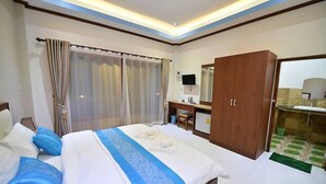 Deluxe Double Bed Mountain View | Safe på rommet og wi-fi (inkludert)
