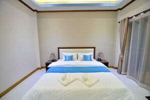 Deluxe Double Bed Mountain View | Cofres nos quartos, Wi-Fi de cortesia