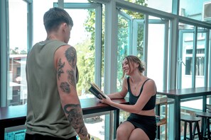 Fassade der Unterkunft