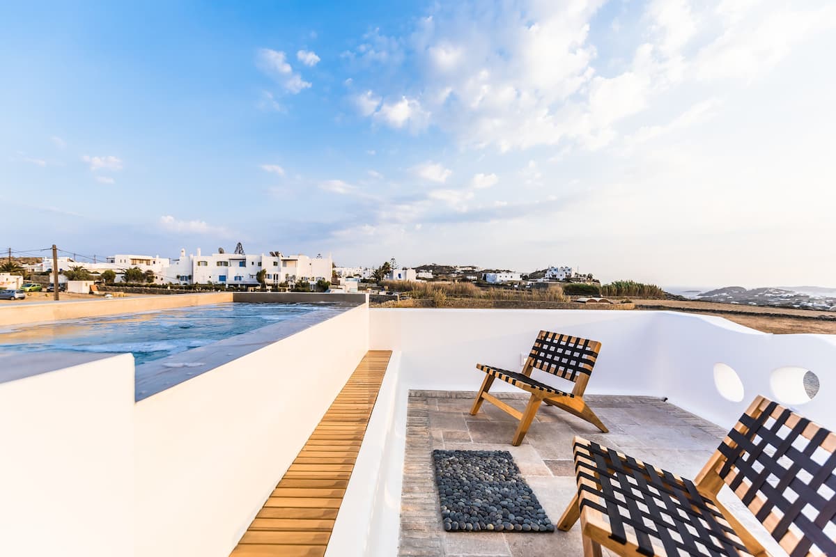 Superior Suite with outdoor Jetted Tub | Tina de hidromasaje
