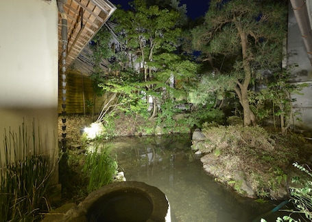 Blick von der Unterkunft