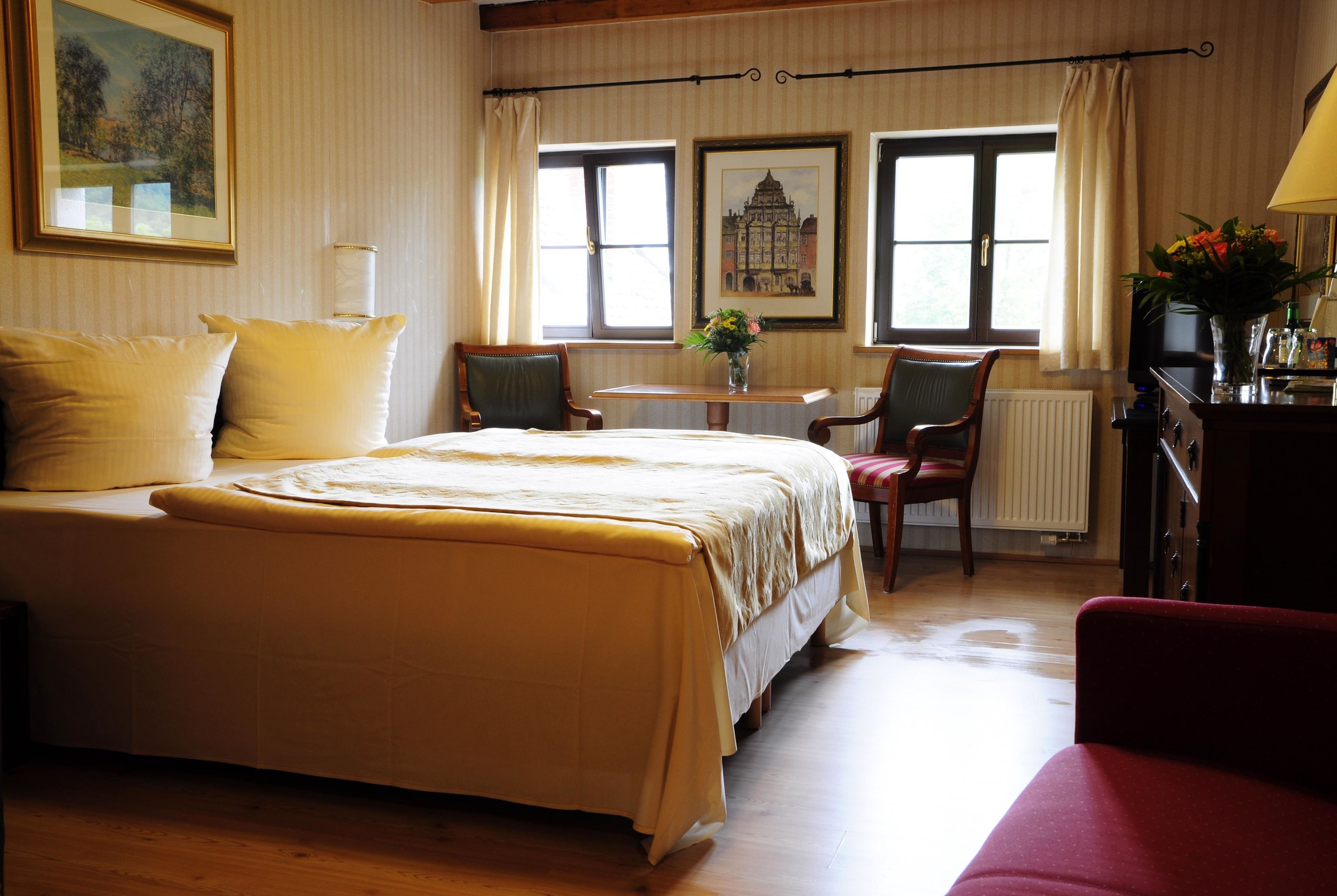 hypo-allergenic bedding, minibar, in-room safe, individually decorated