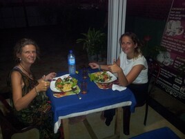 Breakfast, lunch, dinner served; local and international cuisine 