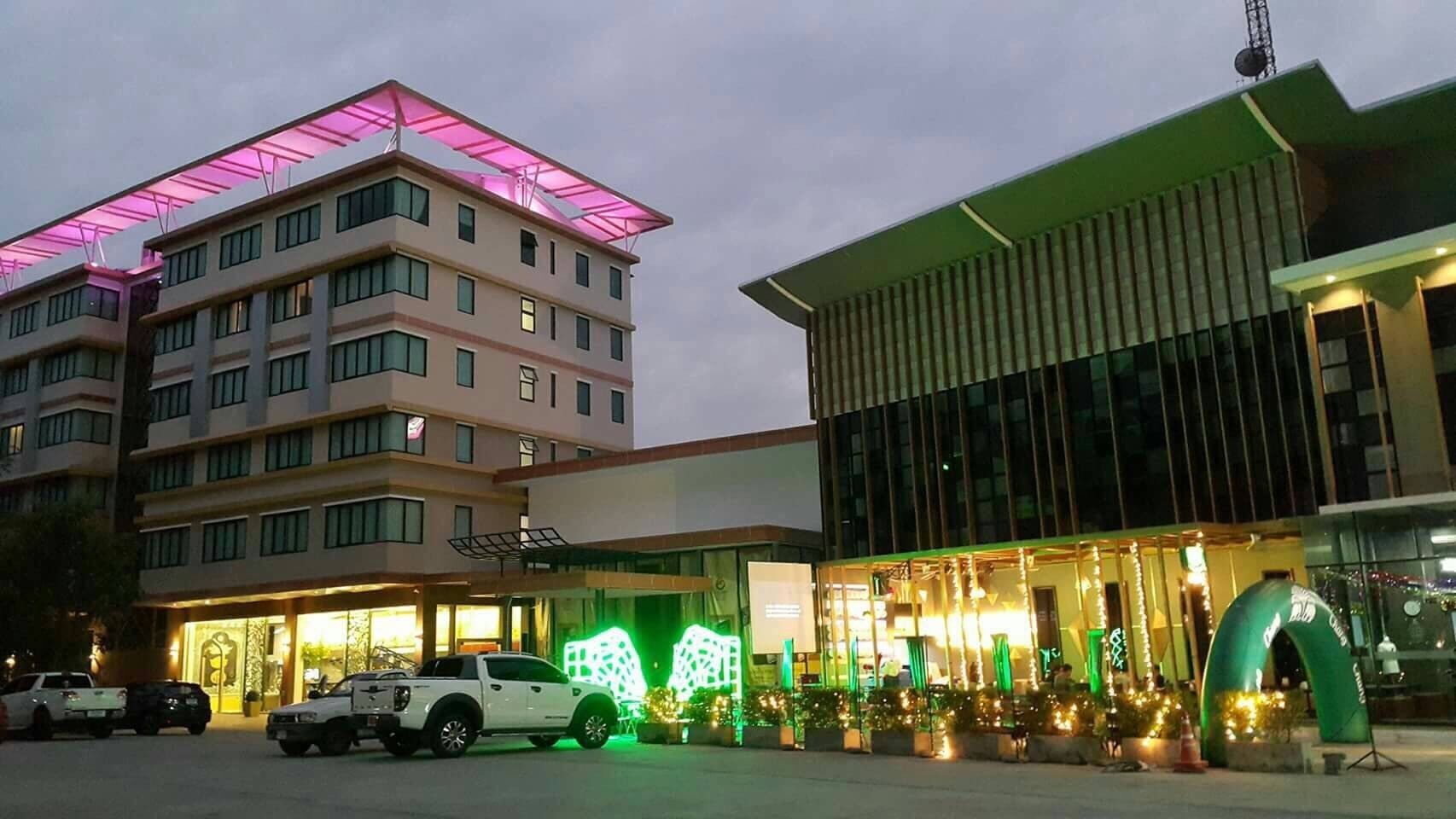 front of property – evening/night