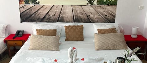 Standard Double or Twin Room, 1 Bedroom, Mountain View (2 adults + 1 child) | Hypo-allergenic bedding, individually decorated, individually furnished