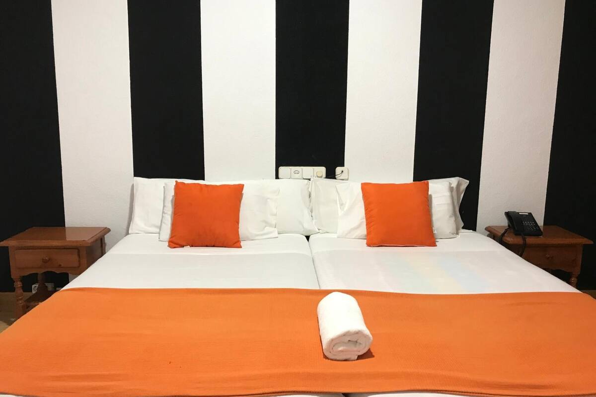 1 bedroom, hypo-allergenic bedding, individually decorated