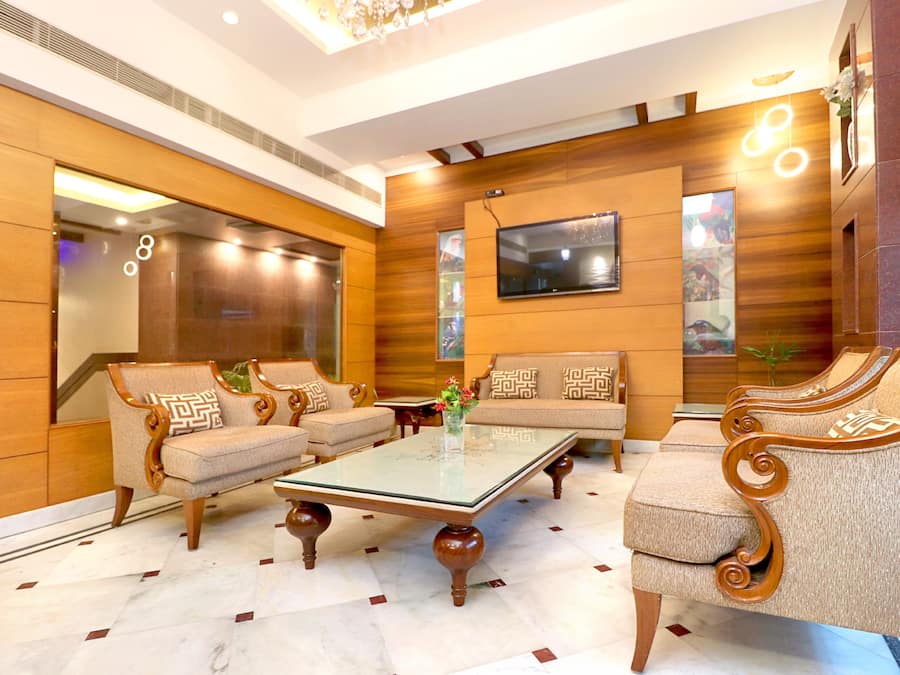 Sala de estar en el lobby