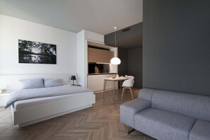 Living area - smartments München Parkstadt Schwabing (Munich)