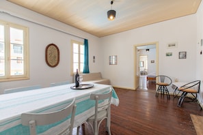 Traditional Apartment, Sea View | Egyptian cotton sheets, premium bedding, down comforters, pillowtop beds - Orestis Hotel Apartments (Chania)
