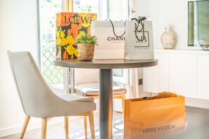 1 Bedroom apartment city view - 38m2 | Living area | Flat-screen TV, tablet - Yuna Les Halles - Serviced Apartments (Paris)