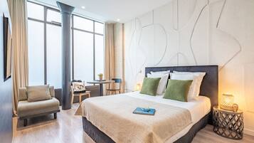 Classic Studio ground floor - 21 m2 | 1 soveværelse, Select Comfort-senge, individuelt design