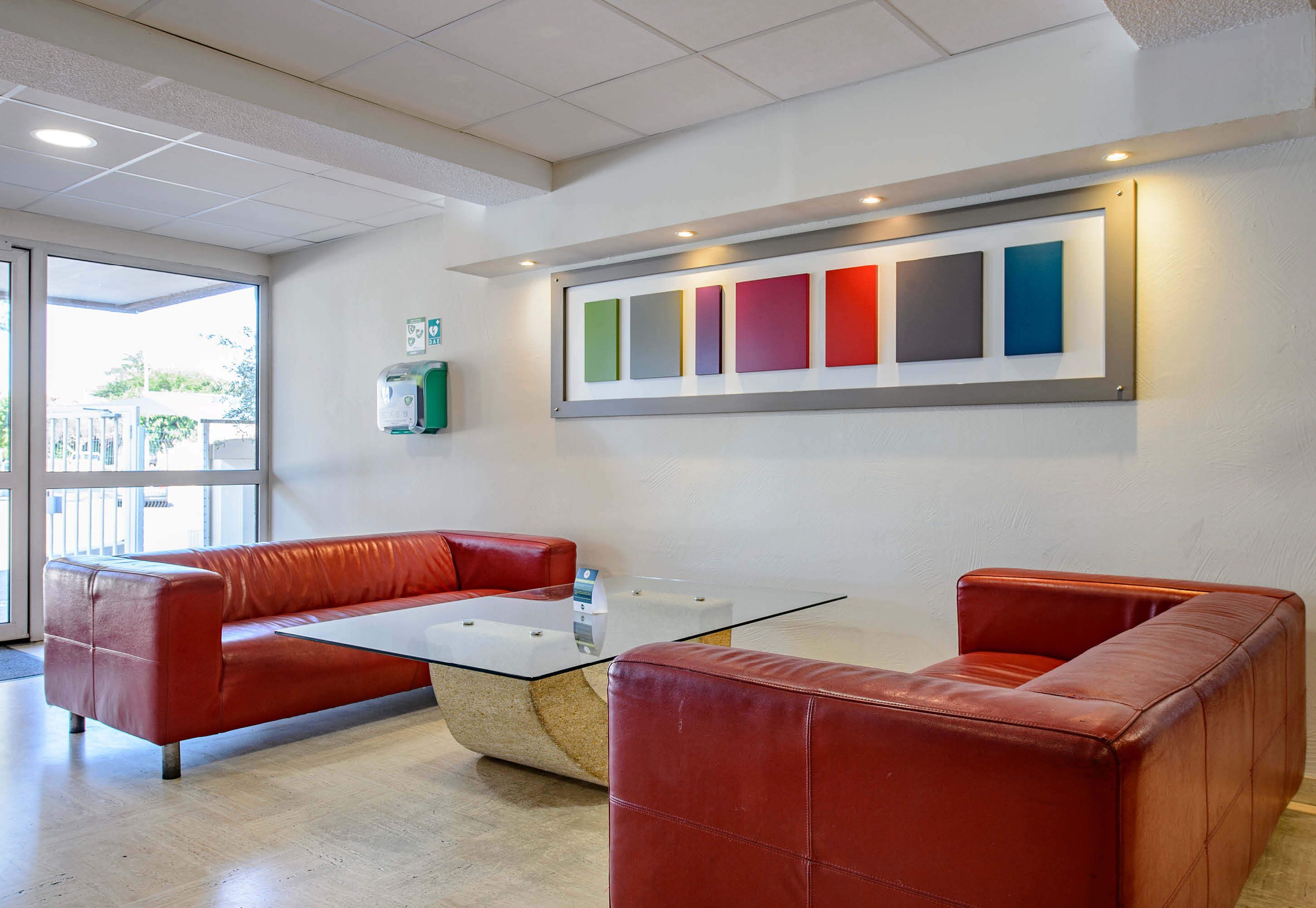 Sitzecke in der Lobby