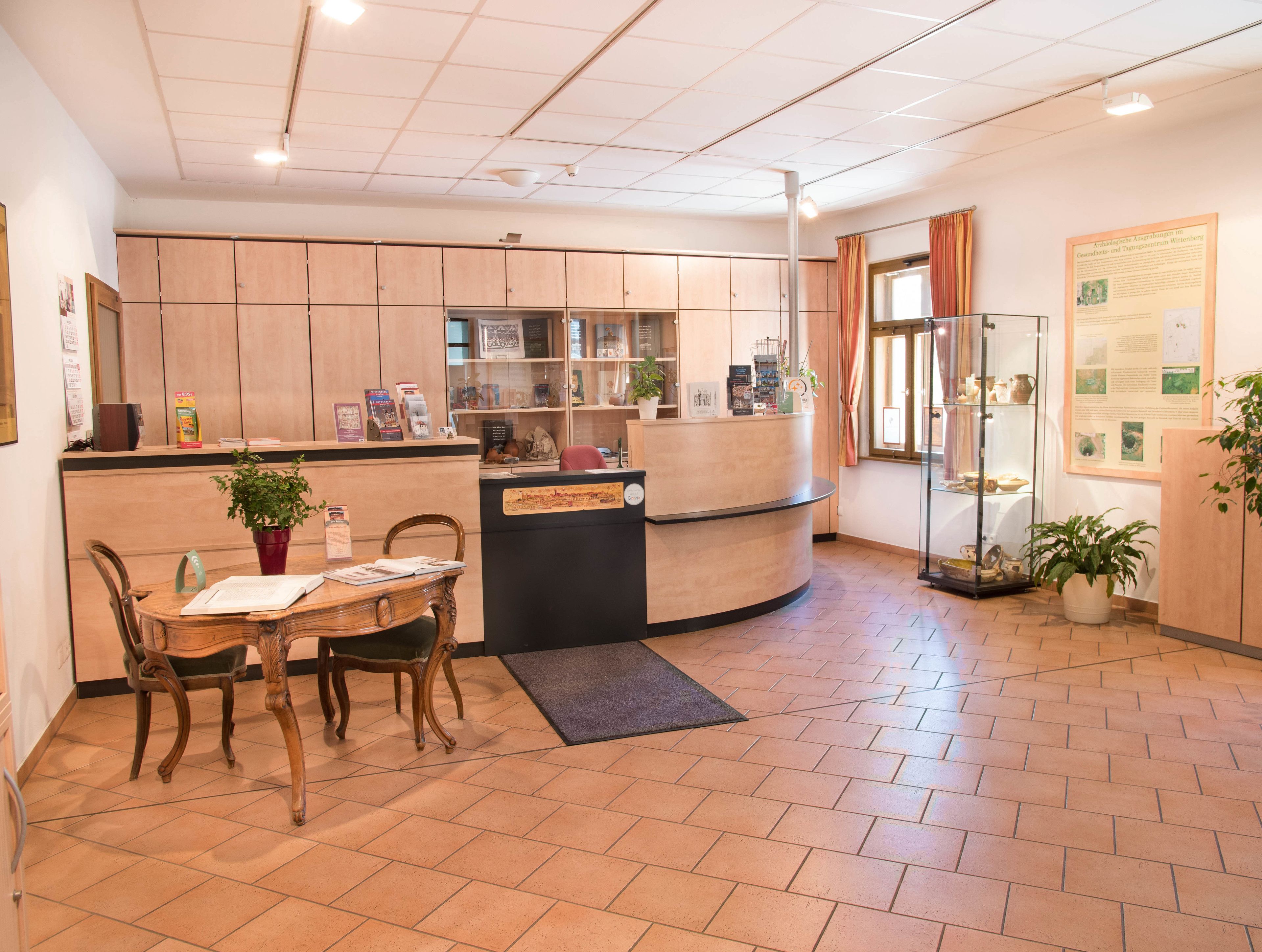 check-in/check-out kiosk