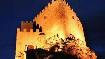 Front of property – evening/night