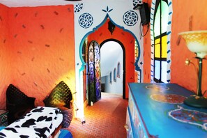 Deluxe Double Room | Blackout drapes, rollaway beds, free WiFi - Dar Touijar (Chefchaouen)