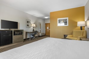 Standardzimmer, 1 King-Bett, barrierefrei, Nichtraucher (Walk-in Shower)