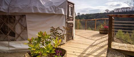 خيمة - بحمام داخل الغرفة (Derwent Yurt) | إطلالة الغرفة