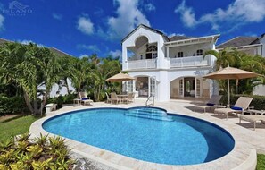 Luxury Villa, 3 Bedrooms, Private Pool, Ocean View | View from room
