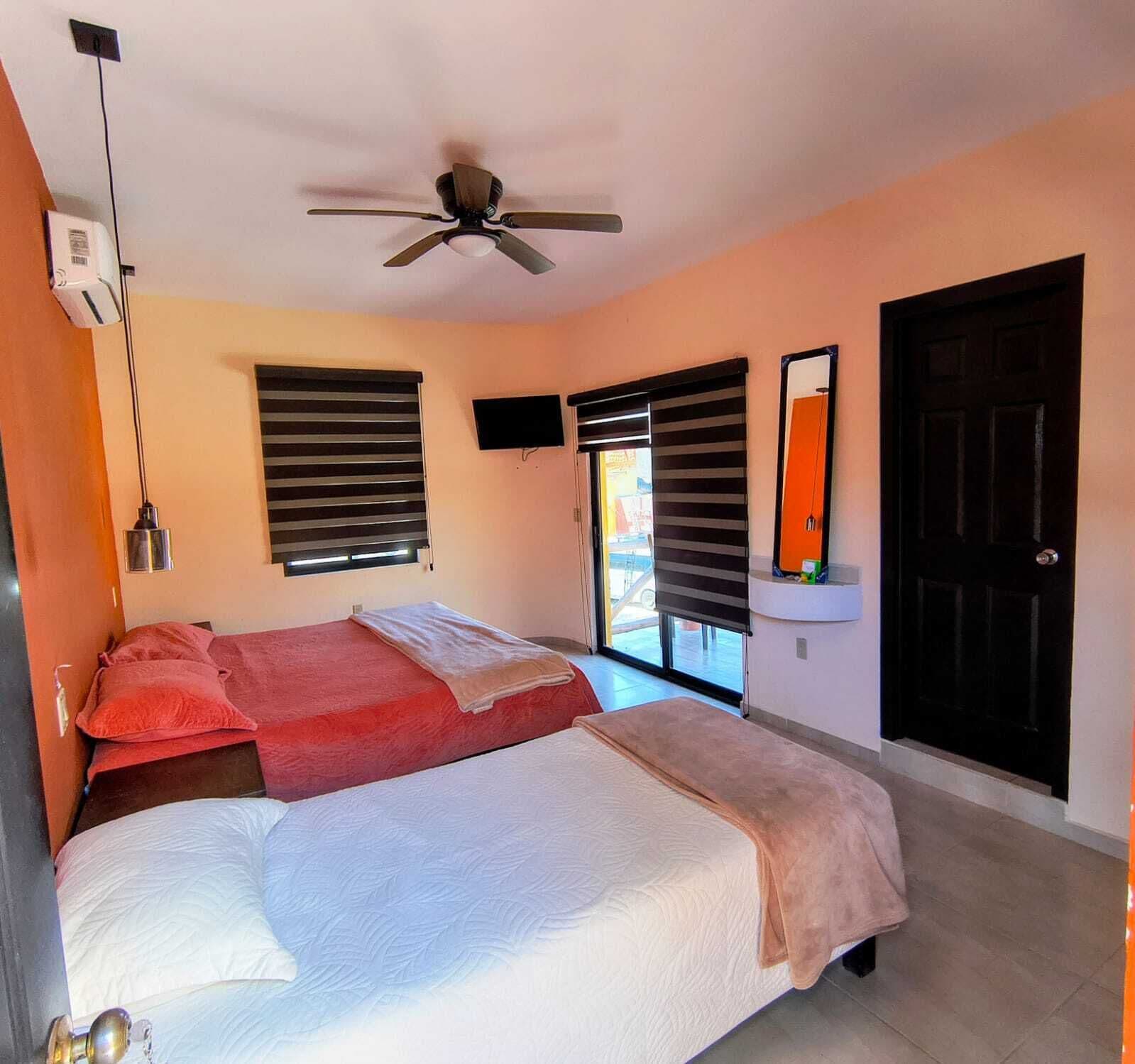 Kamar Double Standar, 1 kamar tidur, pemandangan laut terbatas | Wi-Fi gratis dan seprai linen