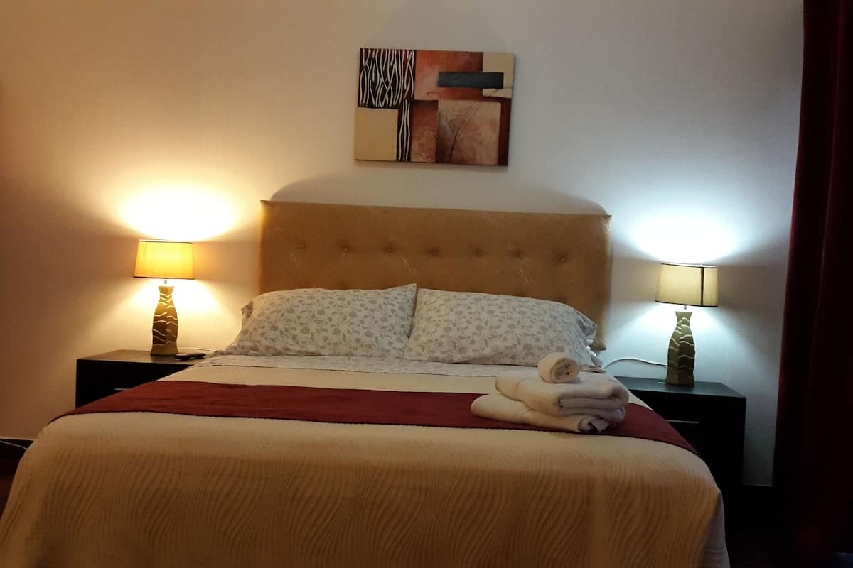 Desk, iron/ironing board, free WiFi