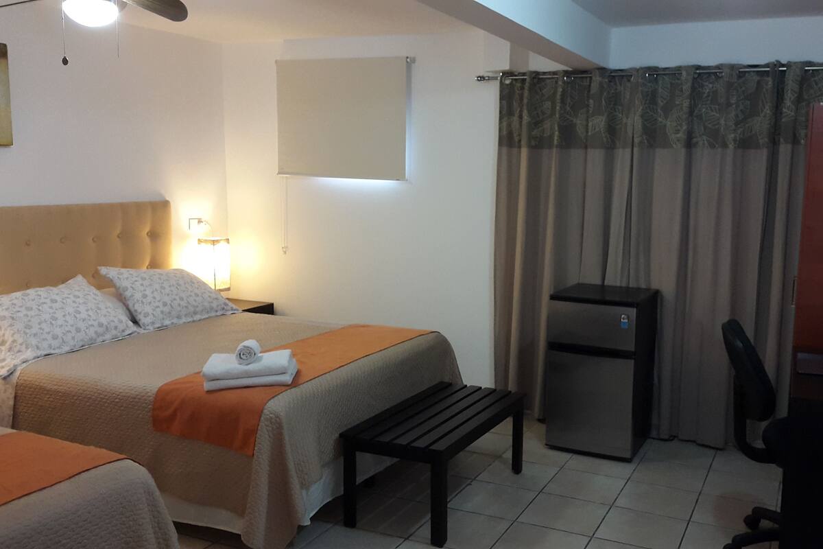 Standard Quadruple Room, 2 Queen Beds | Desk, iron/ironing board, free WiFi