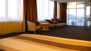 Ático Premium, 1 habitación | Zona de estar