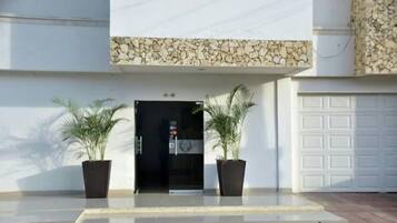 Interior entrance