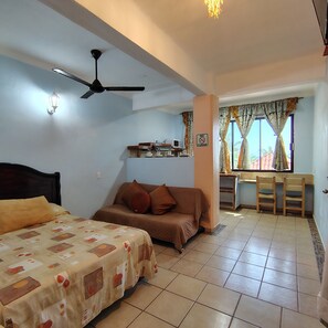 Double Room, Kitchen, Ocean View
