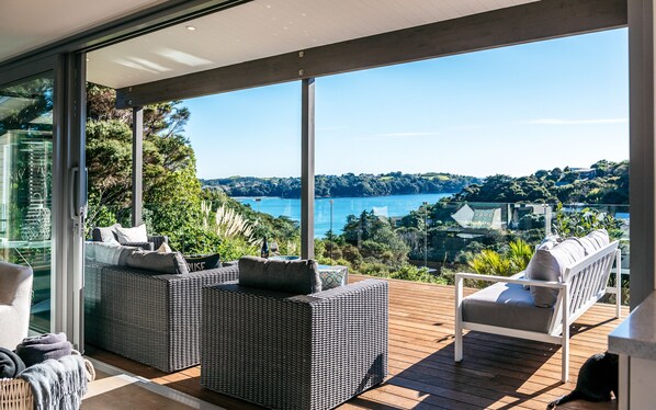 極品套房, 1 間臥室, 海景 | 陽台