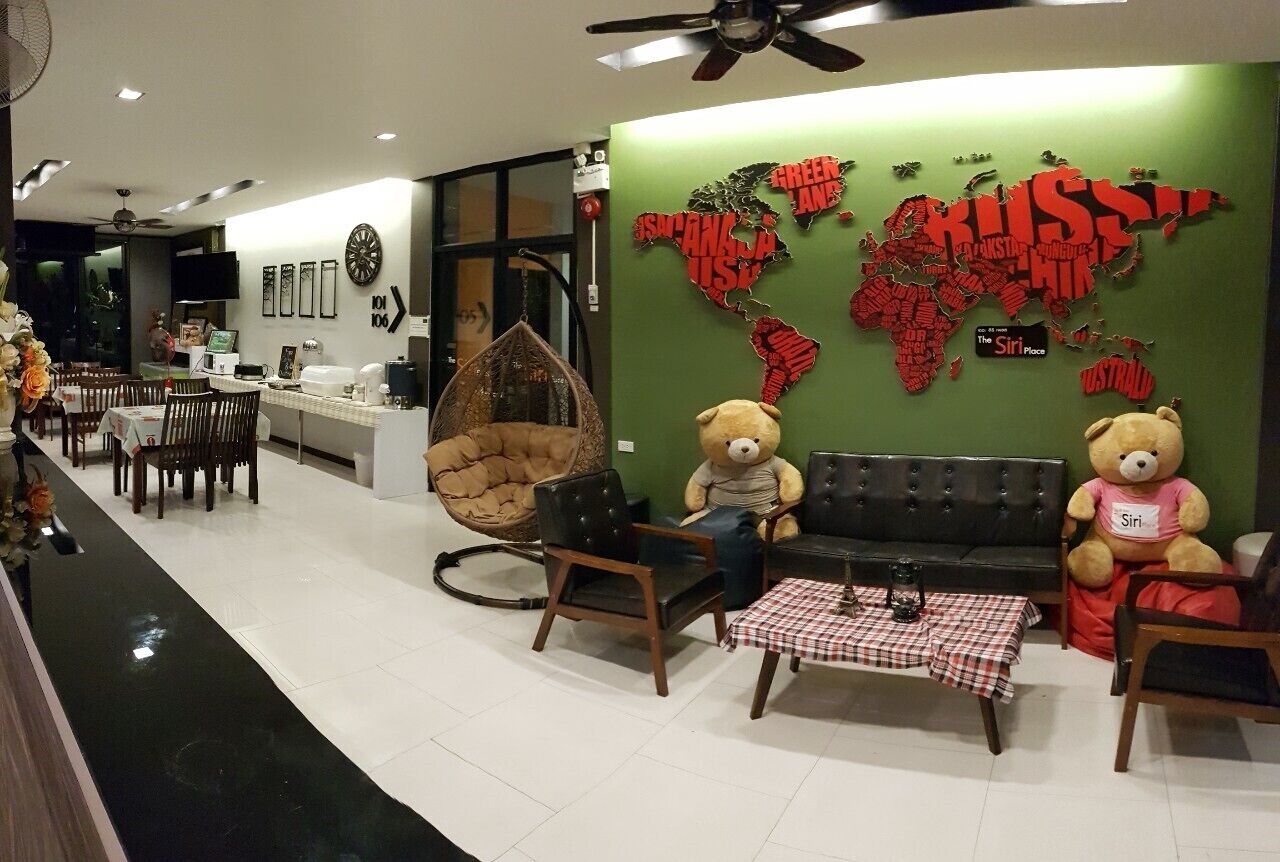 บริเวณนั่งเล่นที่ล็อบบี้