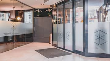 Interior entrance