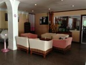Sala de estar en el lobby