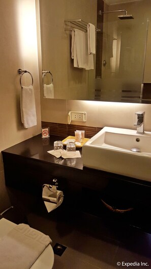 Suite estudio | Lavabo del cuarto de baño