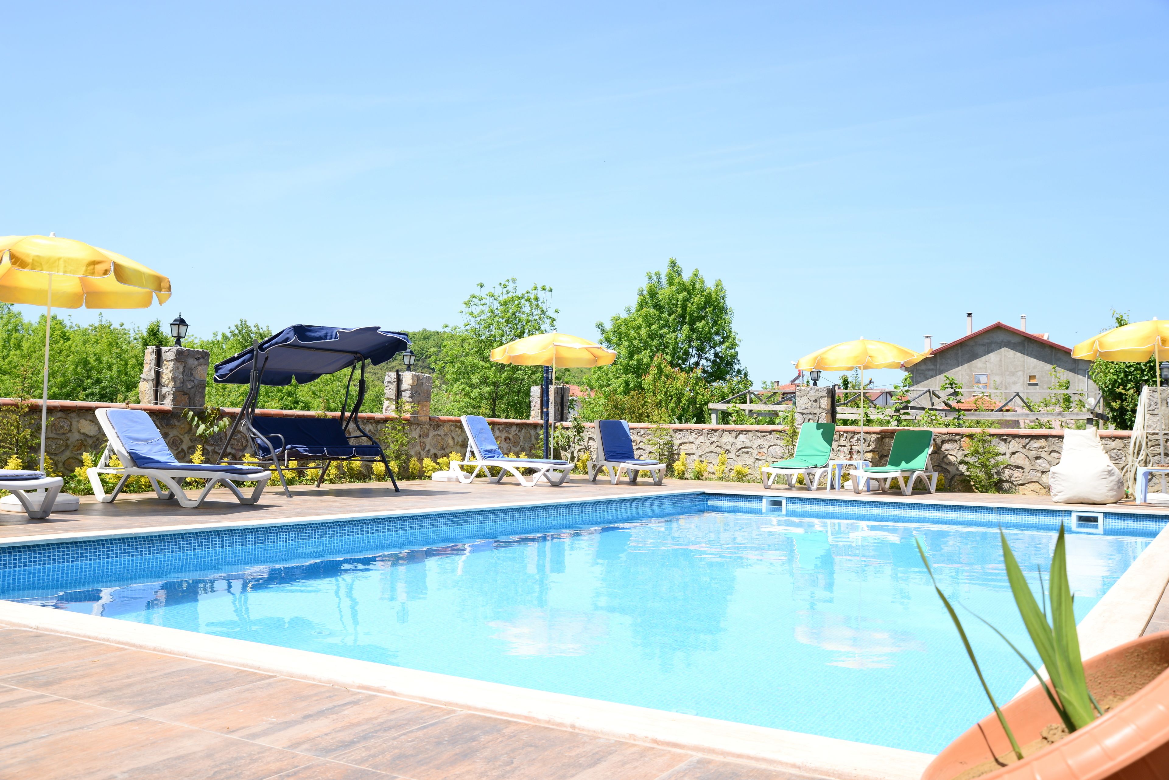 Seasonal outdoor pool