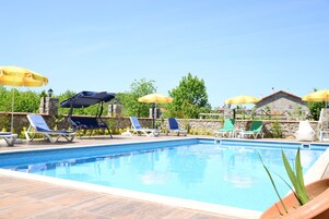 Seasonal outdoor pool