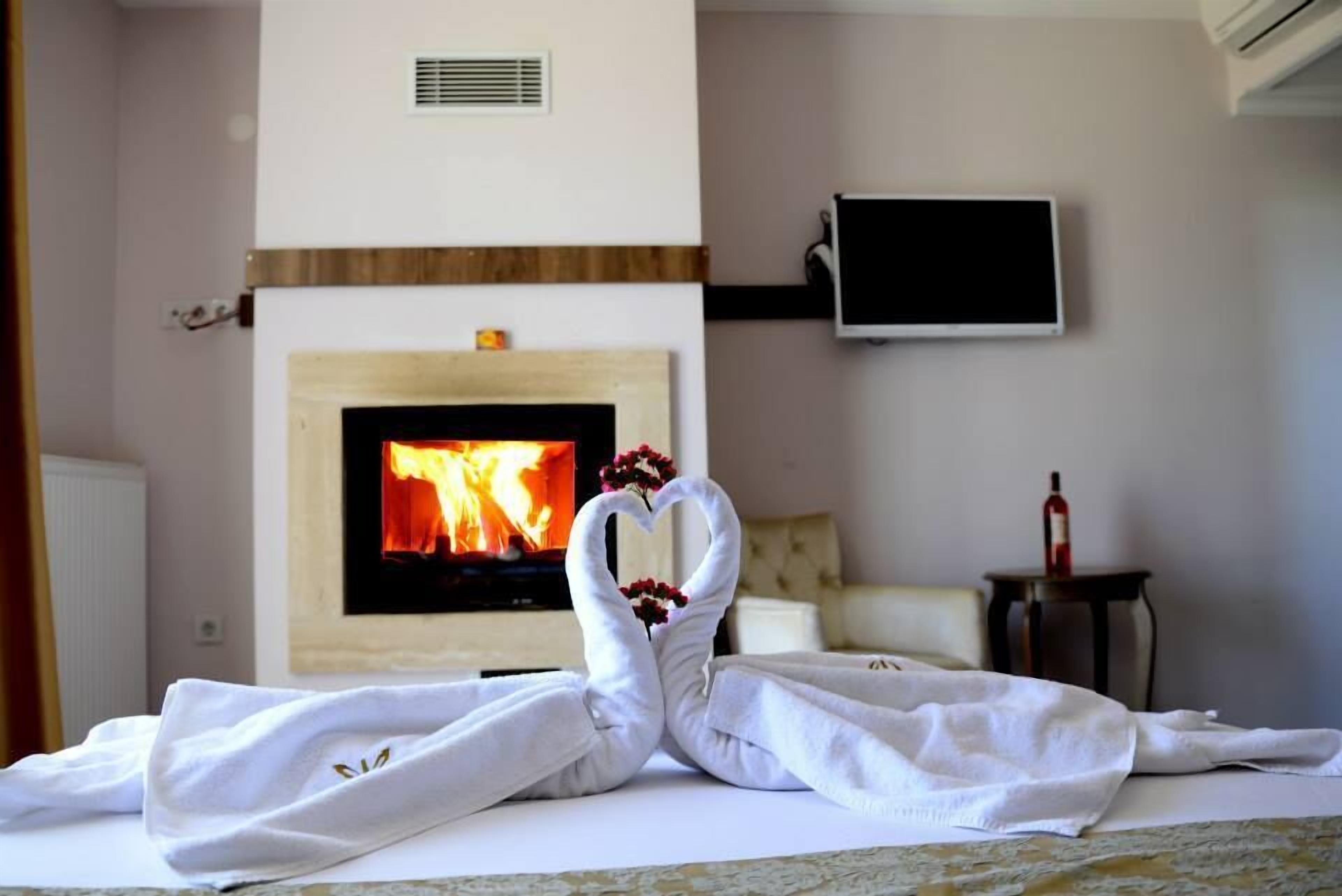雙人房, 壁爐 | 免費 Wi-Fi、床單