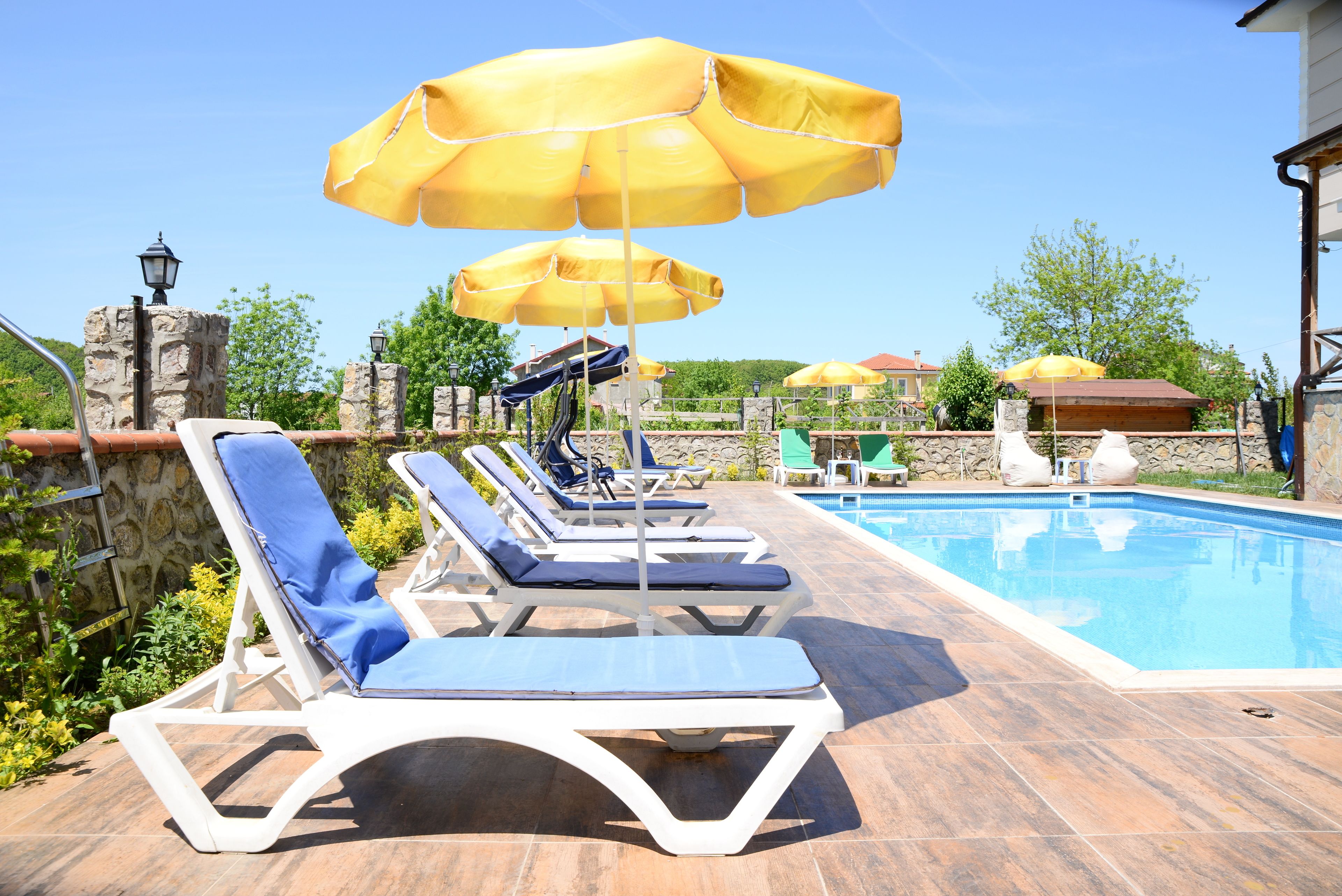 Seasonal outdoor pool