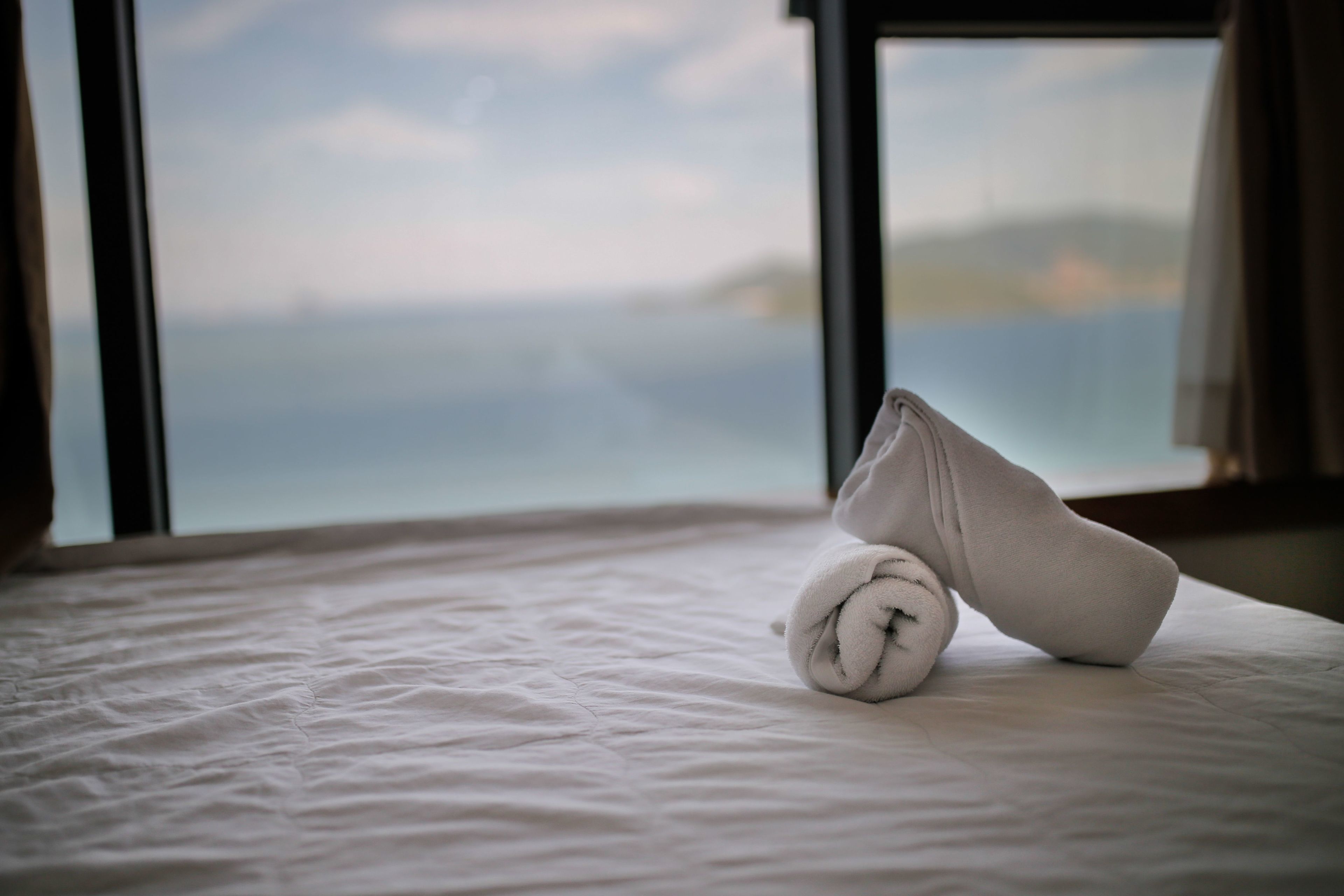 Căn hộ, 2 phòng ngủ, quang cảnh biển, sát bãi biển (Triple) | Nệm cao su hoạt tính (memory foam), két bảo mật tại phòng, bàn 