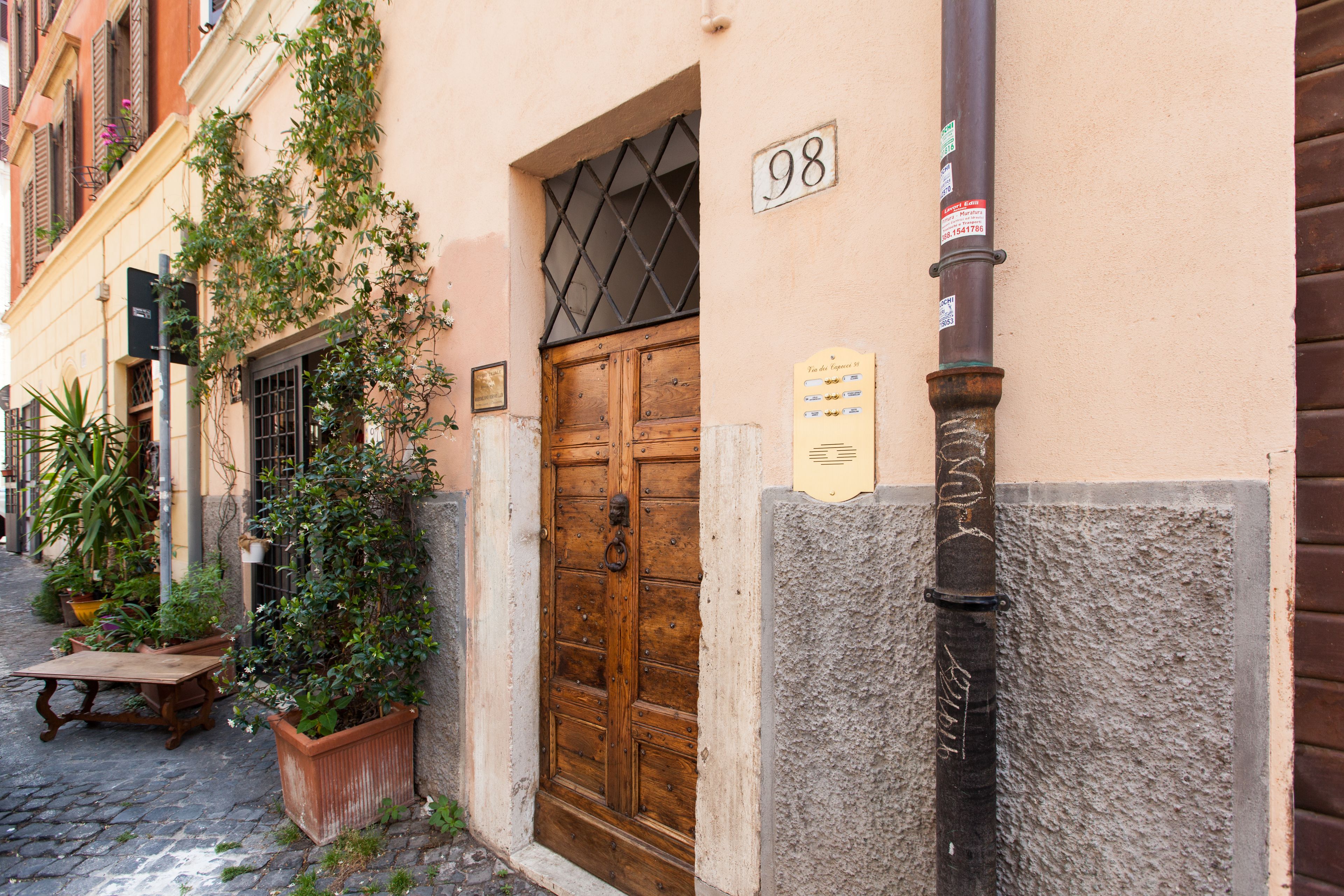 Façade de l’hébergement