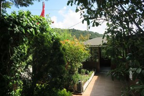 Entrada de la propiedad