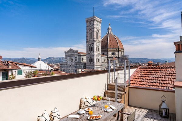 Terrace/patio - Repubblica Firenze Luxury Apartments | UNA ESPERIENZE (Florence)