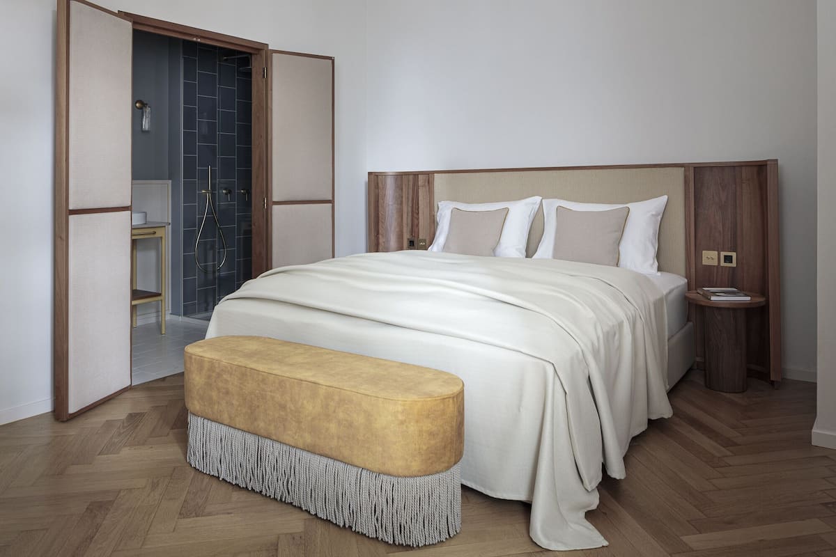 Suite Supérieure | Draps italiens Frette, literie de qualité supérieure