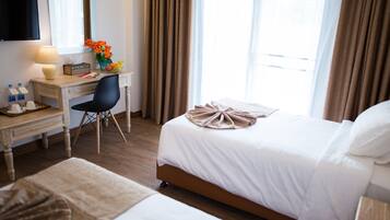 Superior Twin Beds | Vistas del balcón
