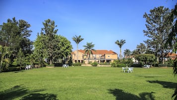 Blick auf den Garten