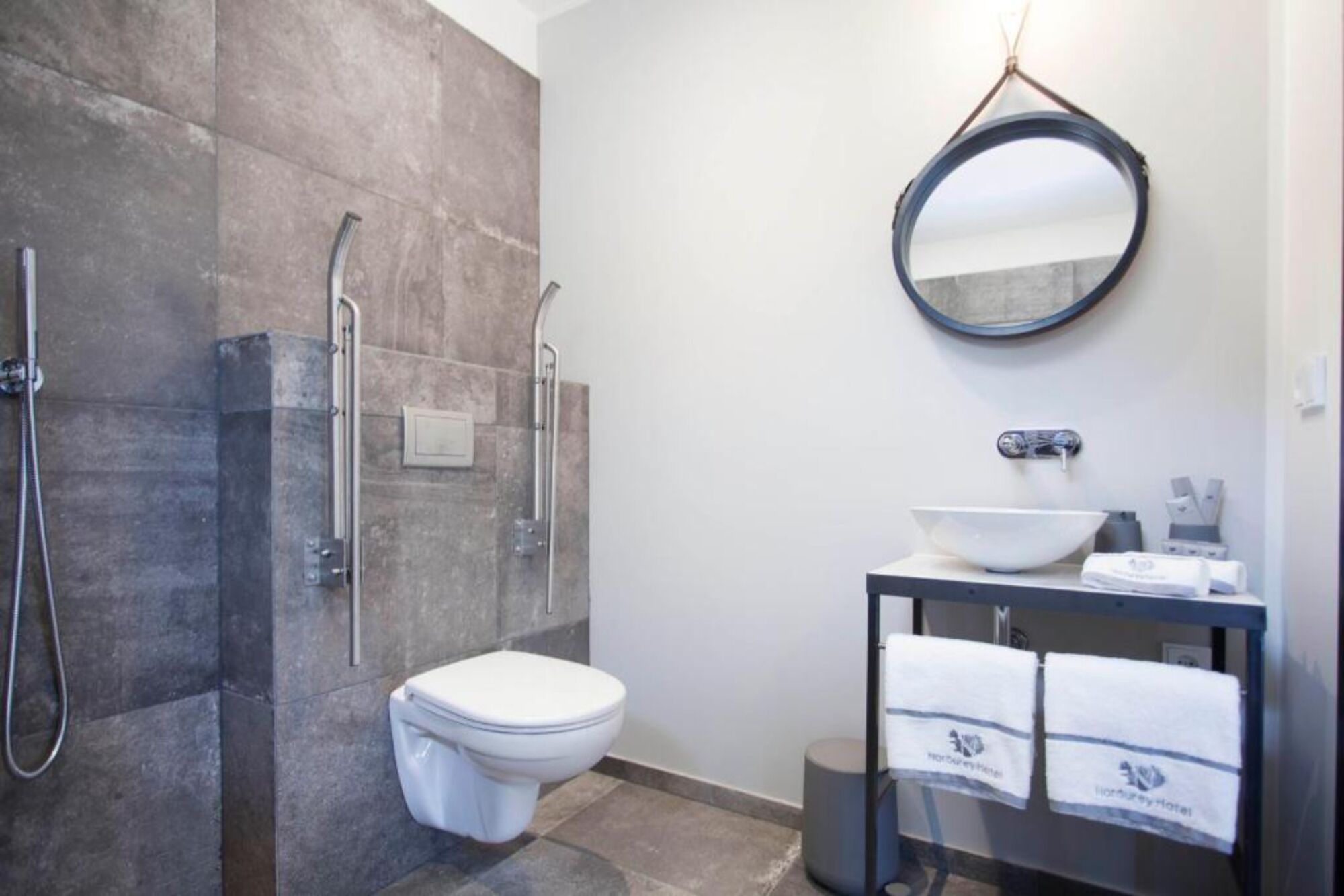 superior double room, 1 double bed, garden area | bathroom | shower, hair dryer, towels