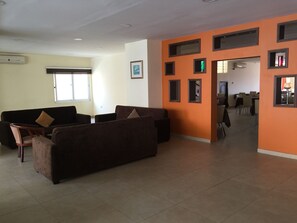 Zona de estar del vestíbulo