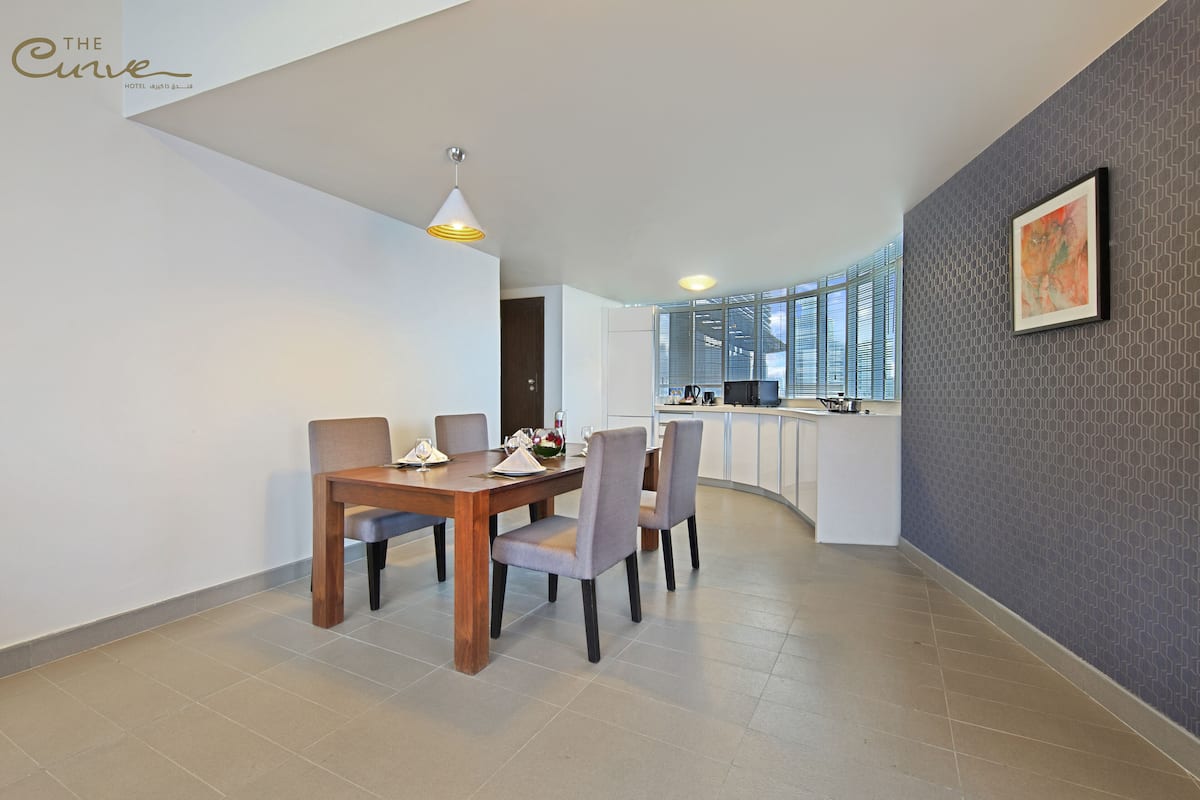 Premier-Apartment, 1 Schlafzimmer | Eigene Kochnische