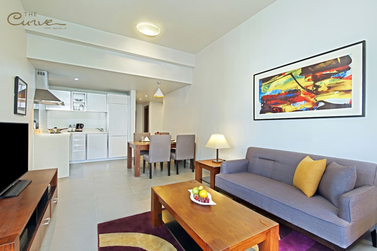 Deluxe-Apartment, 1 Schlafzimmer | Eigene Kochnische