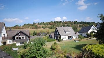 Blick von der Unterkunft