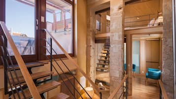 デラックス ハウス 2 ベッドルーム (Ariadni) | リビング エリア | 薄型テレビ